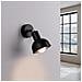 Lampada Da Parete Elba Nero Sl. 1316 - Soppalco Lampade Da Parete Nero 17x19x11 Cm - Foto miniatura 3