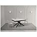 Tavolo allungabile 90x160/264 cm Karida Evolution bianco frassino telaio antracite - Foto miniatura 2