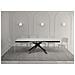 Tavolo allungabile 90x160/264 cm Karida Evolution bianco frassino telaio antracite - Foto miniatura 3