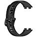 Cinturino Ufficiale In Silicone Per Huawei Band 10/9/8 Black - Foto miniatura 4