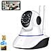 V11 Telecamera Ip Wifi Motorizzata 360° Hd 1080, Visione Notturna, Rilevatore Di Movimento 11x13x12 Cm. Colore Bianco - Foto miniatura 1