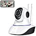 V11 Telecamera Ip Wifi Motorizzata 360° Hd 1080, Visione Notturna, Rilevatore Di Movimento 11x13x12 Cm. Colore Bianco - Foto miniatura 5