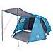 Tenda da Campeggio a Tunnel per 4 Persone Blu Impermeabile - Foto miniatura 4
