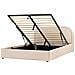 Letto Contenitore Bouclé Quillien 160 X 200 Cm Beige - Foto miniatura 3