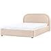Letto Contenitore Bouclé Quillien 160 X 200 Cm Beige - Foto miniatura 4