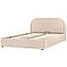 Letto Contenitore Bouclé Quillien 160 X 200 Cm Beige - Foto miniatura 5
