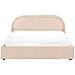 Letto Contenitore Bouclé Quillien 160 X 200 Cm Beige - Foto miniatura 6