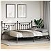 Struttura letto daybed con letto estraibile nera 100x190 cm in acciaio - Foto miniatura 5