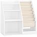 Sobuy Libreria Montessori Per Bambini Cesta Scaffale Portagiochi Salvaspazio In Bianco - Foto miniatura 1