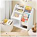Sobuy Libreria Montessori Per Bambini Cesta Scaffale Portagiochi Salvaspazio In Bianco - Foto miniatura 4