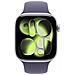 Watch Series 11 GPS 46mm Cassa Alluminio Argento con Sport Band Viola Nebbia - M /L - Foto miniatura 2
