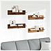 Scaffali da parete 4 pcs Legno vecchio 80 x 11,5 x 18 cm - Foto miniatura 2