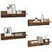 Scaffali da parete 4 pcs Legno vecchio 80 x 11,5 x 18 cm - Foto miniatura 3