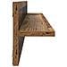 Scaffali da parete 4 pcs Legno vecchio 80 x 11,5 x 18 cm - Foto miniatura 7