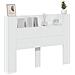 Testata con Mobile e LED Bianco 140 x 16,5 x 103,5 cm - Foto miniatura 3