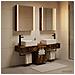 Set di Armadi da Bagno 5 pcs Rovere Fumo 53 x 15,5 x 70 cm - Foto miniatura 4