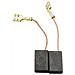 Spazzole di carbone per Milwaukee PLH 30 QE - 5 x 10 x 16 mm - coppia - Foto miniatura 1