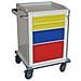 Modular Trolley - Painted Steel - 2+1+1 Drawers - Foto miniatura 2