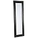 Specchio Moderno Da Parete Con Cornice Nera 51x141cm Lunel - Foto miniatura 1