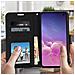 Custodia A Libro Galaxy S10e Portacarte Funzione Supporto - Nero - Foto miniatura 4