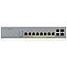 Switch GS1350-12HP 8 Porte Ethernet PoE 10 / 100 / 100 Mbps RJ45 con 2 Porte SFP e 2 Porte Gigabit Uplink Managed - Foto miniatura 1