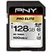 128gb Pny Sd Pro Elite Class10 Uhs-i U3 100-90mb / S - Foto miniatura 1