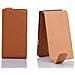 Custodia Compatibile Con Lg G2 Mini In Marrone Cioccolata - Coperchio Protettivo In Design Flip Realizzato In Similpelle Testurizzata - Foto miniatura 5