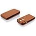Custodia Compatibile Con Lg G2 Mini In Marrone Cioccolata - Coperchio Protettivo In Design Flip Realizzato In Similpelle Testurizzata - Foto miniatura 6