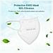 10 Pcs Mascherine 5-strati Maschere 95% Protettiva Filtrabili Viso Respirazione Ffp2 Kn95 - Foto miniatura 2