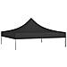 Tetto Per Tendone Per Feste 2x2 M Nero 270 G / m - Foto miniatura 3