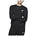 Felpa Da Uomo Girocollo Club Fleece Nera Taglia Xs Codice Bv2662-010 - Foto miniatura 1