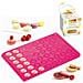 Tappeto Silicone Per Amaretti + Glitter Alimentare Oro - Foto miniatura 1