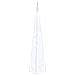 Cono Di Luce Led Decorativo Acrilico Blu 60 Cm - Foto miniatura 1