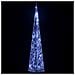Cono Di Luce Led Decorativo Acrilico Blu 60 Cm - Foto miniatura 8