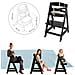 Seggiolone Sit Up III - Crescendo con la sedia da bambino a sedia per ragazzi - Legno nero - Foto miniatura 4