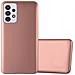 Custodia Compatibile Con Samsung Galaxy A33 5g In Oro Rosa Metallico - Coperchio Protettivo In Silicone Tpu Flessibile - Foto miniatura 1