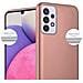 Custodia Compatibile Con Samsung Galaxy A33 5g In Oro Rosa Metallico - Coperchio Protettivo In Silicone Tpu Flessibile - Foto miniatura 4