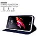 Custodia Compatibile Con Lg X Screen In Classy Blu Scuro - Coperchio Protettiva Con Chiusura Magnetica, Funzione Stand E Tasca Per Le Carte - Foto miniatura 4