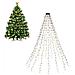 Stringa Luminosa Per Albero Da 400 Led Con Anello - Con Timer E Funzione Di Memoria, 8 Modalitãƒâ  Di Illuminazione, 24 - Foto miniatura 1