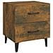 Comodino Rovere Fumo 40x35x47,5 Cm - Foto miniatura 1