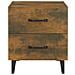 Comodino Rovere Fumo 40x35x47,5 Cm - Foto miniatura 3