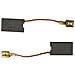 2x Spazzola Carbone 22 X 13 X 7 Mm Compatibile Con Hitachi / Hikoki G18st, G18sw2, G23st, G23sw2 Smerigliatrice - Foto miniatura 1