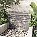 Fontana A Cascata Per Piscina Rettangolare Acciaio Inox 110 Cm - Foto miniatura 1