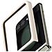Case With Ring Originale Per Samsung Galaxy Z Flip5 In Silicone Cream - Foto miniatura 2