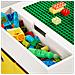Tavolo Per Bambini Con 2 Sgabelli Set Mobili Per Bambini Tavolo Da Gioco Con Spazio Di Archiviazione 87x50x50 Cm Kmb75-w Sobuy - Foto miniatura 3
