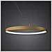 Sollux Lighting Lampadario Rio 78 Golden Led 4000k Th. 181 - Moderno Lampadario D'oro 150x78x78 Cm - Foto miniatura 7