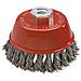 Spazzola Metallica Per Il Viso 65 Mm X M14, Inox - Foto miniatura 1