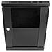 Armadio di rete da 10? con anta in vetro 8U nero - Foto miniatura 3