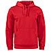 Basic Active Hoody Rosso 4xl - Foto miniatura 1