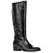 Black Casual Closed Boots Stivali Pelle Scarpe Donna Nero Eu 36, 51.658.27 - Foto miniatura 1